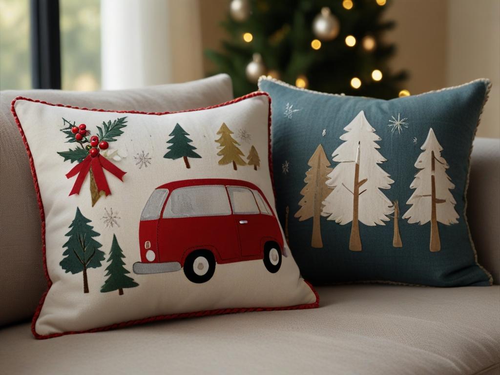 christmas pillows photo